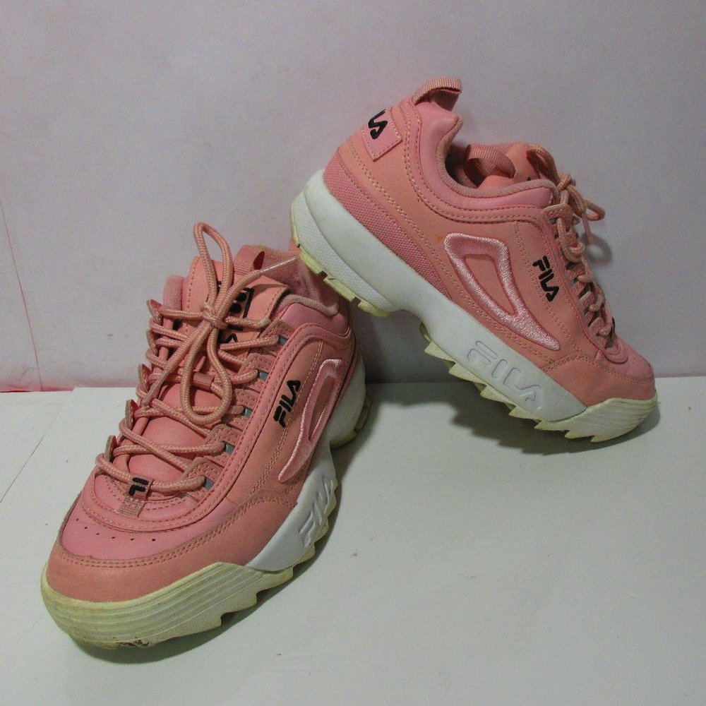 FILA Pink Women's Sneakers Running Shoes Size 7 1/2